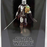 Star Wars The Mandalorian 7 Inch Statue Figure ArtFX - Mandalorian & Grogu with Beskar Staff