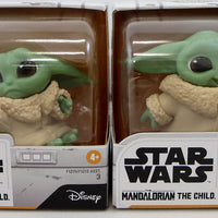 Star Wars The Mandalorian 2.2 Inch Action Figure Baby Bounties 2-Pack Series - The Child (Baby Yoda) Hold Me & Ball