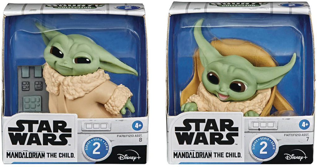 Star Wars The Mandalorian The Bounty Collection 2.2" Figure Series 2 - The Child with Speeder Ride and Touching Buttons