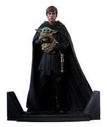 Star Wars The Mandalorian 10 Inch Statue Figure Premier Collection - Luke & Grogu