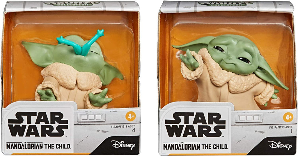 Star Wars The Mandalorian The Bounty Collection 2.2 Inch Action Figure 2-Pack - The Chilc Froggy Snack and Force Moment