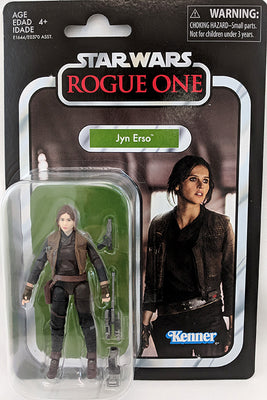 Star Wars The Vintage Collection 3.75 Inch Action FIgure (2018 Wave 1) - Jyn Erso VC119