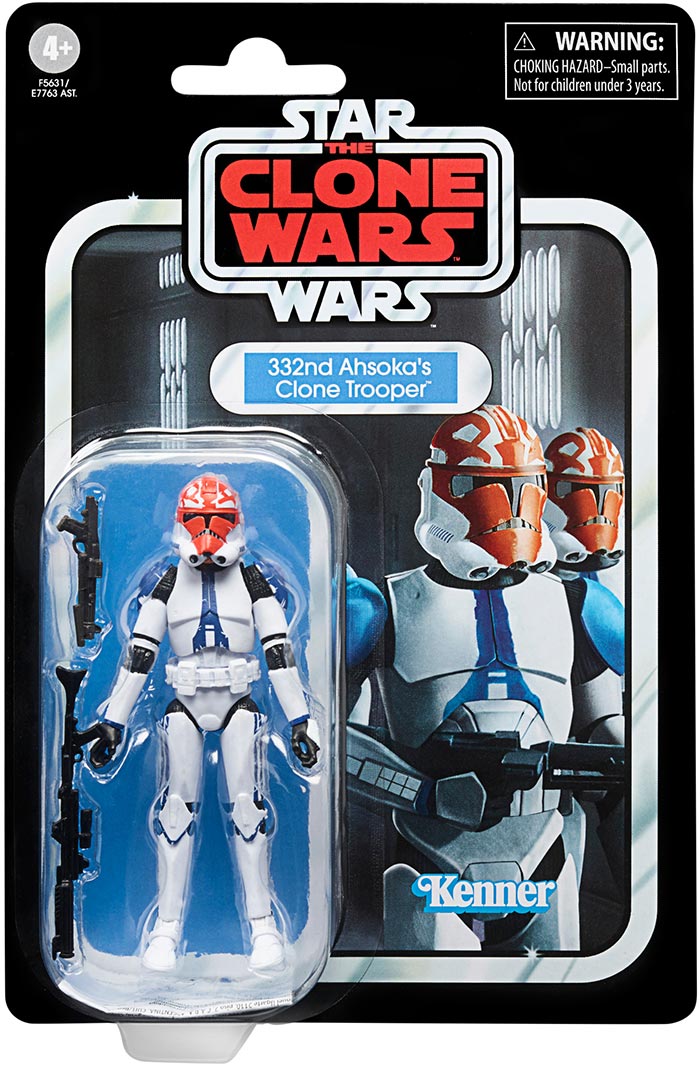 Star Wars The Vintage Collection 3.75 Inch Action Figure (2022 Wave 2) - 332nd Ahsoka's Clone Trooper