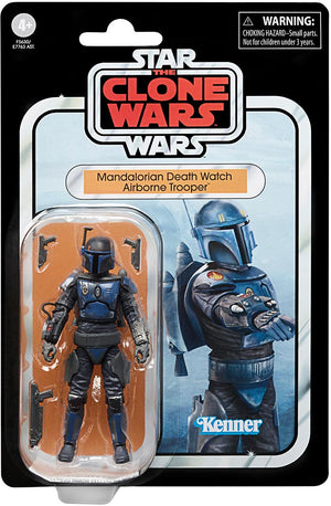 Star Wars The Vintage Collection 3.75 Inch Action Figure (2022 Wave 2) - Mandalorian Death Watch Airborne Trooper