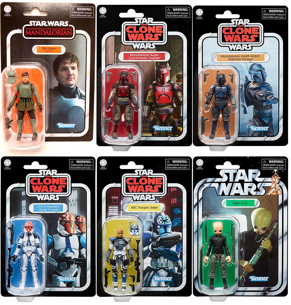Star Wars The Vintage Collection 3.75 Inch Action Figure (2022 Wave 2) - Set of 6