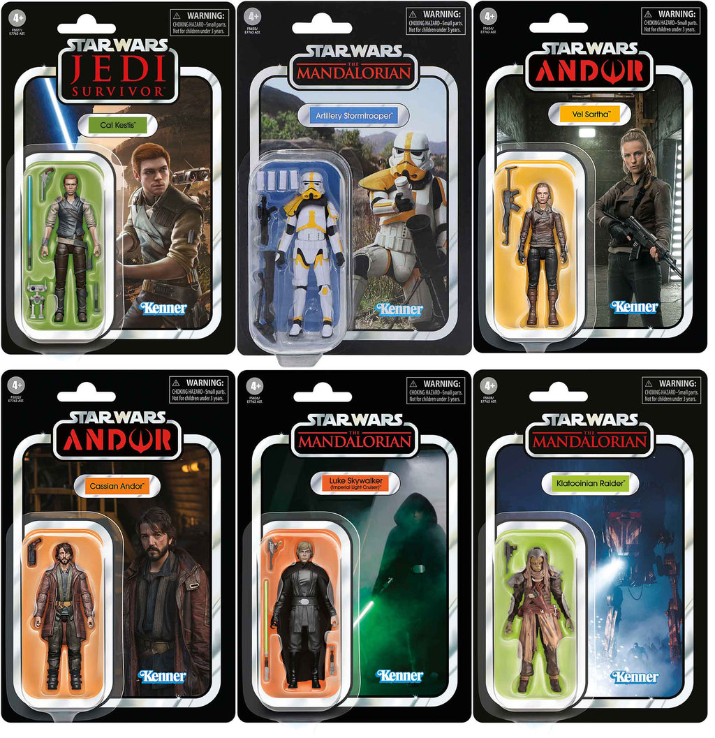 Star Wars The Vintage Collection 3.75 Inch Action Figure (2022 Wave 4) - Set of 6 (VC261 - VC266)