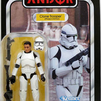 Star Wars The Vintage Collection 3.75 Inch Action Figure (2023 Wave 1A) - Clone Trooper (Phase II Armor) VC269