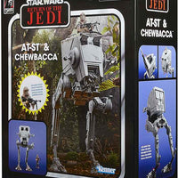 Star Wars The Vintage Collection 3.75 Inch Vehicle Figure - AT-ST & Chewbacca