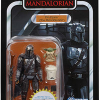 Star Wars The Vintage Collection 3.75 Inch Action Figure Exclusive - Din Djarin & Grogu (The Mandalorian & Baby Yoda)