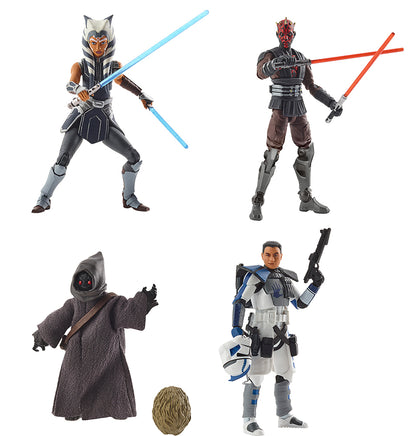Star Wars The Vintage Collection 3.75 Inch Action Figure Wave 11 - Set of 4 (Ahsoka - Jawa - Maul - Echo)