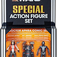 Star Wars 3.75 Inch Action Figure Vintage Series - Doctor Aphra Comic Set Exclusive (Shelf Wear Packaging)