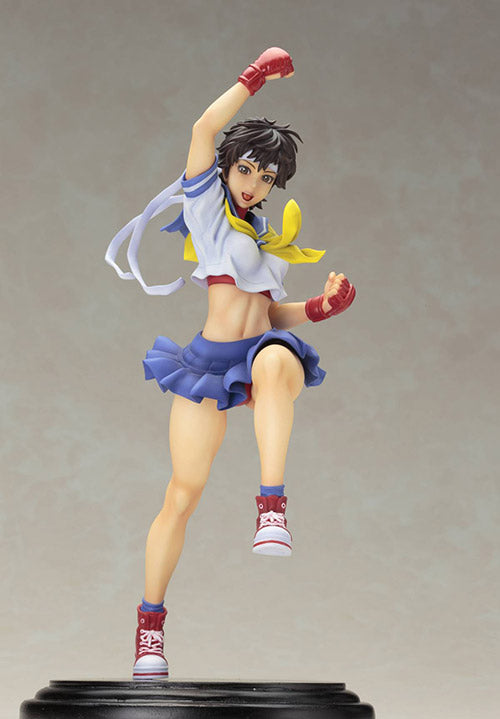 Street Fighter 9 Inch PVC Statue Bishoujo - Sakura