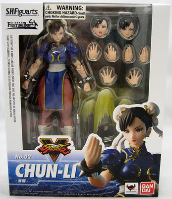 Street Fighter V 6 Inch Action Figure S.H. Figuarts - Chun-Li