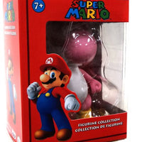 Super Mario 5 Inch Action Figure Deluxe Series - Pink Yoshi