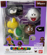 Super Mario Brothers 4 inch Action Figure S.H. Figuarts - Playset D (Koopa Troopa, the Goomba, Boo and Bullet Bill)