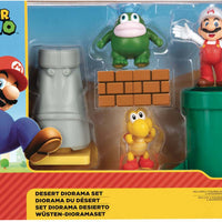 Super Mario World Of Nintendo 2 Inch Playset - Desert Diorama Set