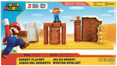 Super Mario World Of Nintendo 2 Inch Playset - Desert Playset