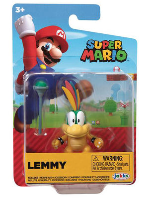 Super Mario World Of Nintendo 2 Inch Mini Figure Wave 39 - Lemmy Koopa