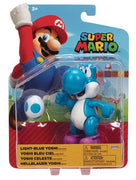 Super Mario World Of Nintendo 4 Inch Action Figure Wave 27 - Light Blue Yoshi