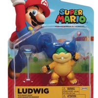 Super Mario World Of Nintendo 4 Inch Action Figure Wave 27 - Ludwig