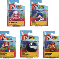 Super Mario World Of Nintendo 2 Inch Mini Figure Wave 37 - Set of 5