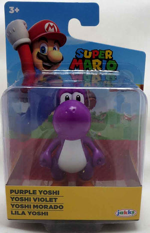 Super Mario World Of Nintendo 2 Inch Mini Figure Wave 39 - Purple Yoshi