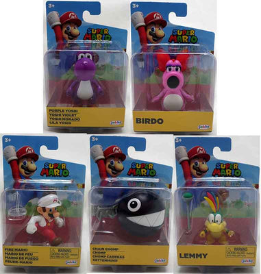 Super Mario World Of Nintendo 2 Inch Mini Figure Wave 39 - Set of 5