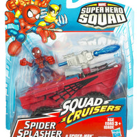 Superhero Squad 2 Inch Scale Vehicle Figure Squad Cruisers Series - Spider Splasher