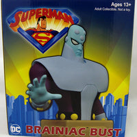 Superman Animated Series 6 Inch Bust Statue Resin Bust - Brainiac Bust