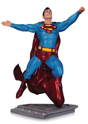 Superman The Man Of Steel 7 Inch Statue Figure - Superman By Gary Frank