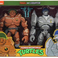 Teenage Mutant Ninja Turtles 1980 Cartoon 7 Inch Action Figure Exclusive - Traag and Granitor 2-Pack