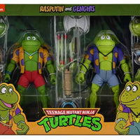 Teenage Mutant Ninja Turtles 1980 Cartoon 7 Inch Action Figure Ultimate Series - Genghis and Rasputin The Frogs