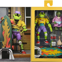 Teenage Mutant Ninja Turtles 1980 Cartoon 7 Inch Action Figure Ultimate Series - Mondo Gecko with Kerma