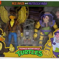 Teenage Mutant Ninja Turtles 1990 Cartoon 7 Inch Action Figure 2-Pack - Duck & Mutagen