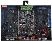 Teenage Mutant Ninja Turtles 1990 Movie 7 Inch Action Figure Exclusive - Foot Soldier with Weapons 2-Pack