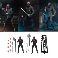 Teenage Mutant Ninja Turtles 1990 Movie 7 Inch Action Figure Exclusive - Foot Soldier with Weapons 2-Pack