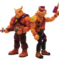 Teenage Mutant Ninja Turtles AXN 5 Inch Action Figure SDCC Exclusive - Arcade Bebop & Rocksteady