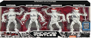 Teenage Mutant Ninja Turtles Black & White 6 Inch Action Figure Box Set Exclusive - Eastman and Laird's TMNT Set