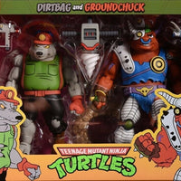Teenage Mutant Ninja Turtles 7 Inch Action Figure Cartoon Series 2-Pack - Dirtbag and Groundchuck