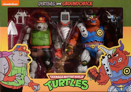 Teenage Mutant Ninja Turtles 7 Inch Action Figure Cartoon Series 2-Pack - Dirtbag and Groundchuck