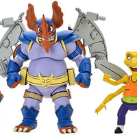 Teenage Mutant Ninja Turtles 7 Inch Action Figure Cartoon Series 2-Pack - Wingnut and Screwloose