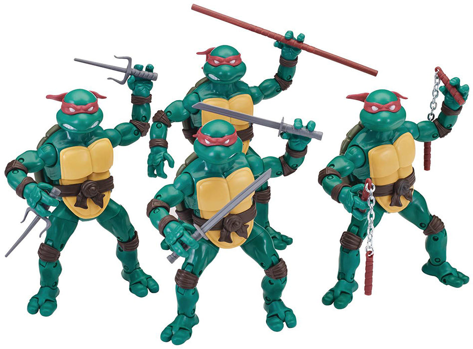 Teenage Mutant Ninja Turtles 6 Inch Action Figure Elite Series Exclusive -  Set of 4 (Pre-Order Ships TBD 2024)