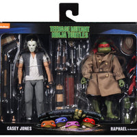 Teenage Mutant Ninja Turtles 7 Inch Action Figure Movie Series - Casey Jones & Raphael In Disguise