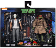 Teenage Mutant Ninja Turtles 7 Inch Action Figure Movie Series - Casey Jones & Raphael In Disguise