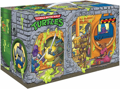 Teenage Mutant Ninja Turtles Retro Rotocast 5 Inch Action Figure Box Set Exclusive - Sewer Lair Edition