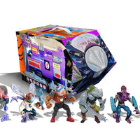 Teenage Mutant Ninja Turtles Retro Rotocast 5 Inch Action Figure Box Set Exclusive - Villains Mutant Module