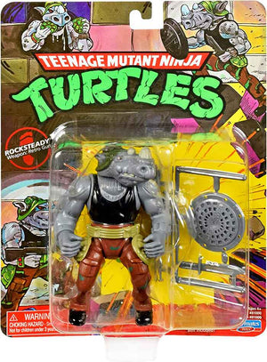 Teenage Mutant Ninja Turtles 5 Inch Action Figure Retro Rotocast Wave 2 - Rocksteady