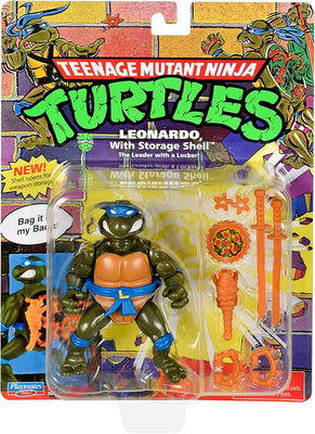 Teenage Mutant Ninja Turtles 4 Inch Action Figure Storage Shell - Leonardo
