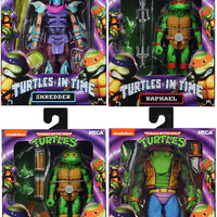 Teenage Mutant Ninja Turtles 6 Inch Action Figure Turtles In Time Series 2 - Set of 4 (Mike - Raph - Leather - Shredder)