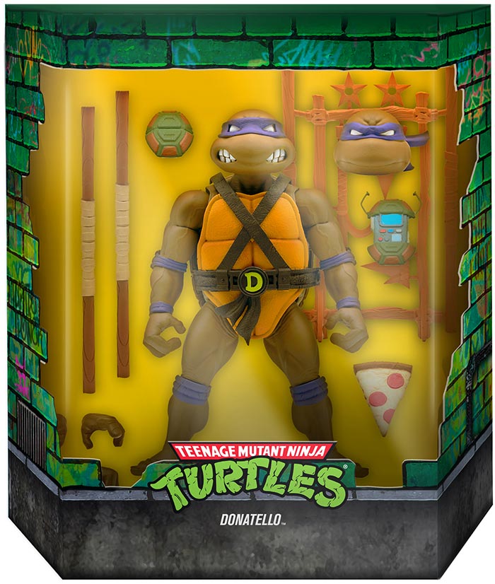 Teenage Mutant Ninja Turtles 7 Inch Action Figure Ultimates Wave 4 - Donatello